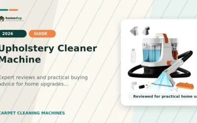 Upholstery Cleaner Machine 2026