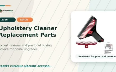 Upholstery Cleaner Replacement Parts 2026