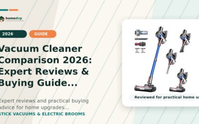 Vacuum Cleaner Comparison 2026: Expert Reviews & Buying Guide
