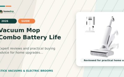 Vacuum Mop Combo Battery Life