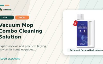 Vacuum Mop Combo Cleaning Solution