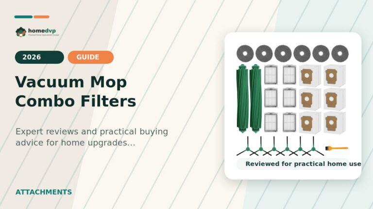 Vacuum Mop Combo Filters designed thumbnail featuring Katerelis 26 Pack Roomba Plus 405 505 Combo Replacement Kit Review: Complete Maintenance Bundle