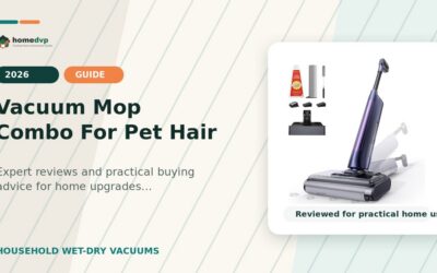 Vacuum Mop Combo For Pet Hair