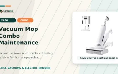 Vacuum Mop Combo Maintenance 2026
