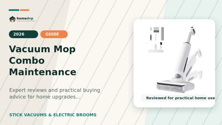 Vacuum Mop Combo Maintenance designed thumbnail featuring HABIUBIU Wet Dry Vacuum Mop Combo Review: Powerful Hard Floor Cleaning