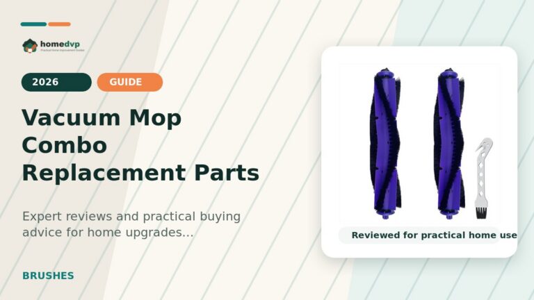Vacuum Mop Combo Replacement Parts designed thumbnail featuring LEHANGOK Narwal Freo Replacement Brush Rollers Review: Floor-Safe Dust Scraping Kit