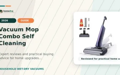 Vacuum Mop Combo Self Cleaning 2026