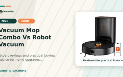 Vacuum Mop Combo Vs Robot Vacuum