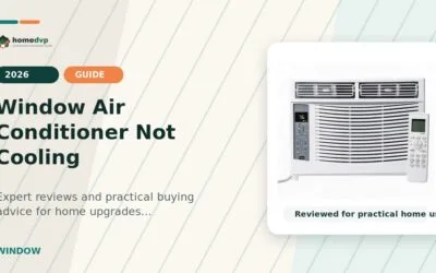 Window Air Conditioner Not Cooling? Causes, Fixes & Replacements (2026)