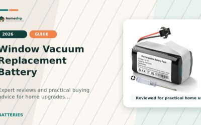 Window Vacuum Replacement Battery 2026