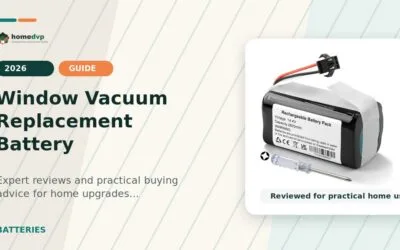 Window Vacuum Replacement Battery 2026