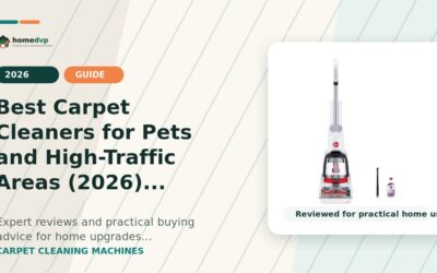 Best Carpet Cleaners for Pets and High-Traffic Areas (2026)