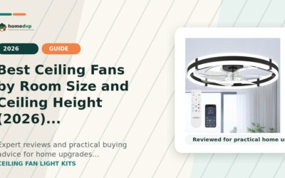 Ceiling Fans by Room Size and Ceiling Height: Sizing by Room, Airflow & Style