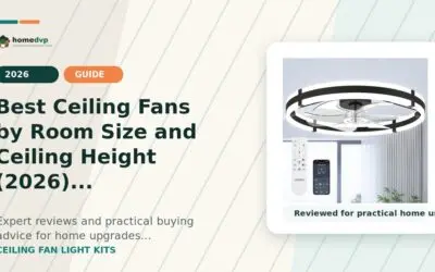 Ceiling Fans by Room Size and Ceiling Height: Sizing by Room, Airflow & Style