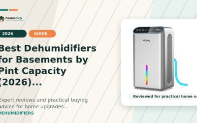 Best Dehumidifiers for Basements by Pint Capacity (2026)