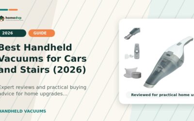 Handheld Vacuums for Cars and Stairs: Pet Hair, Hardwood & Carpets Compared