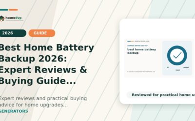 Best Home Battery Backup 2026: Expert Reviews & Buying Guide