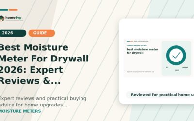 Best Moisture Meter For Drywall 2026: Expert Reviews & Buying Guide