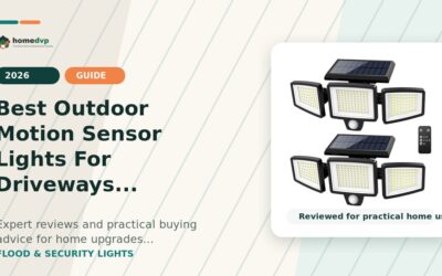 Best Outdoor Motion Sensor Lights for Driveways (2026)