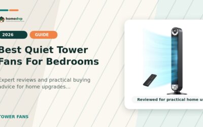 Best Quiet Tower Fans for Bedrooms: What Actually Matters Before You Buy