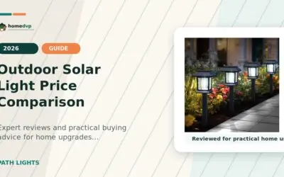 Outdoor Solar Light Price Comparison 2026: Upfront & Ownership Cost