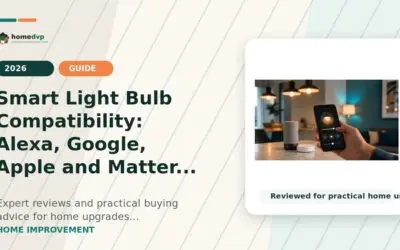 Smart Light Bulb Compatibility: Alexa, Google, Apple and Matter