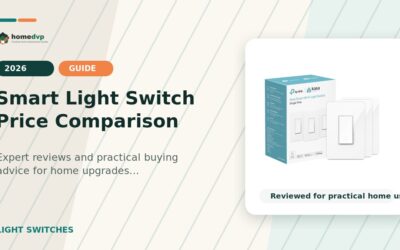 Smart Light Switch Price Comparison: Brightness, Color & Efficiency Tested