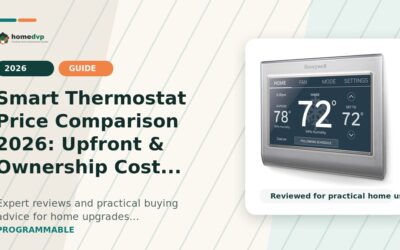 Smart Thermostat Price Comparison: HVAC Compatibility & Smart Features