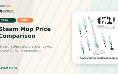 Steam Mop Price Comparison: Where the Deals Are This Year