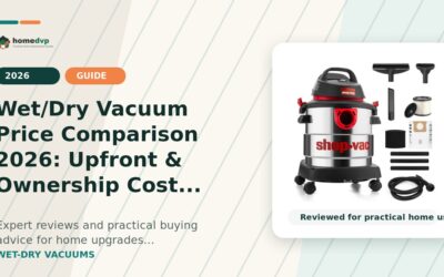 Wet Dry Vacuum Price Comparison: Pet Hair, Hardwood & Carpets Compared