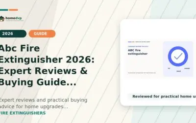 Abc Fire Extinguisher 2026: Expert Reviews & Buying Guide