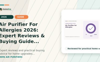 Air Purifier For Allergies 2026: Expert Reviews & Buying Guide