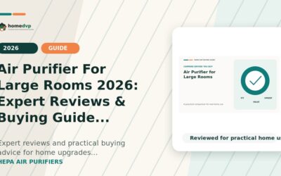 Air Purifier For Large Rooms 2026: Expert Reviews & Buying Guide