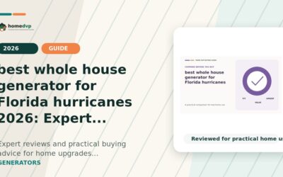best whole house generator for Florida hurricanes 2026: Expert Reviews & Buying Guide
