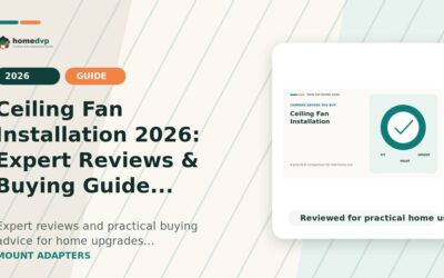 Ceiling Fan Installation 2026