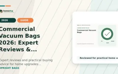 Commercial Vacuum Bags 2026: Expert Reviews & Buying Guide