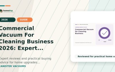 Commercial Vacuum For Cleaning Business 2026