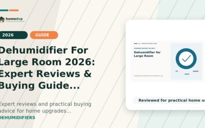 Dehumidifier For Large Room 2026: Expert Reviews & Buying Guide