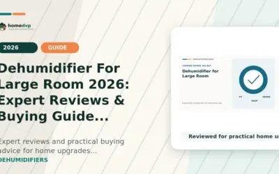 Dehumidifier For Large Room 2026: Expert Reviews & Buying Guide