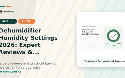 Dehumidifier Humidity Settings 2026: Expert Reviews & Buying Guide