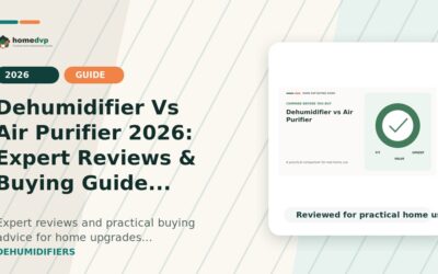 Dehumidifier Vs Air Purifier 2026: Expert Reviews & Buying Guide