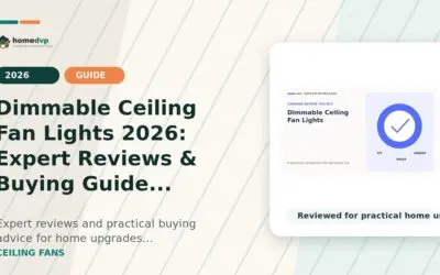 Dimmable Ceiling Fan Lights 2026: Expert Reviews & Buying Guide