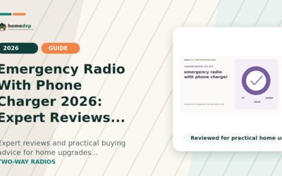 Emergency Radio With Phone Charger 2026: Expert Reviews & Buying Guide