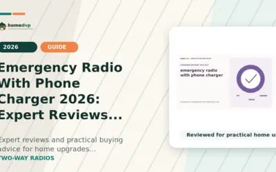 Emergency Radio With Phone Charger 2026: Expert Reviews & Buying Guide