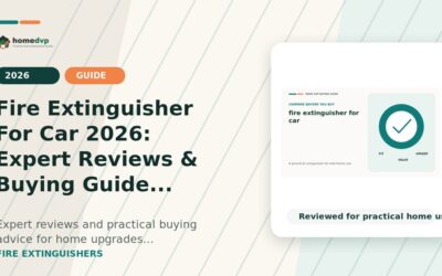Fire Extinguisher For Car 2026: Expert Reviews & Buying Guide