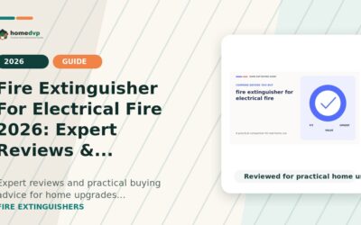 Fire Extinguisher For Electrical Fire 2026: Expert Reviews & Buying Guide