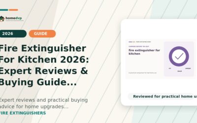 Fire Extinguisher For Kitchen 2026: Expert Reviews & Buying Guide