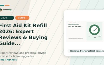 First Aid Kit Refill 2026: Expert Reviews & Buying Guide