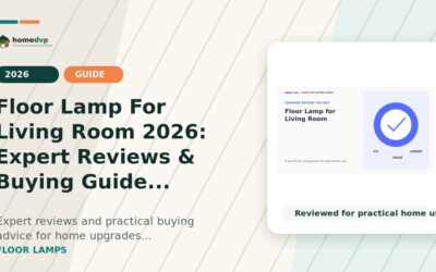 Floor Lamp For Living Room 2026: Expert Reviews & Buying Guide
