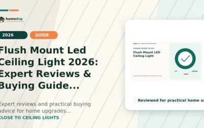 Flush Mount Led Ceiling Light 2026: Expert Reviews & Buying Guide